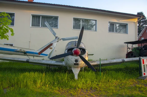 Airplan exposé au musée de la technique automobile abandonné à Bad Oeynhausen — Photo