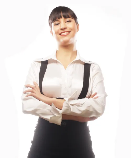 Retrato de una joven empresaria —  Fotos de Stock