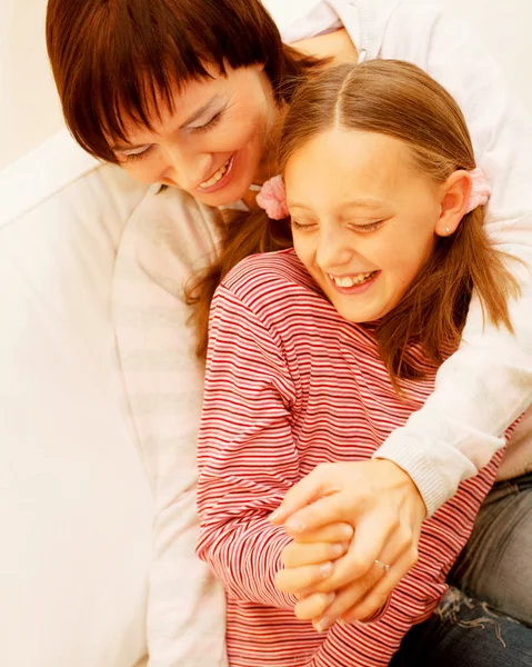 Madre e sua figlia — Foto Stock