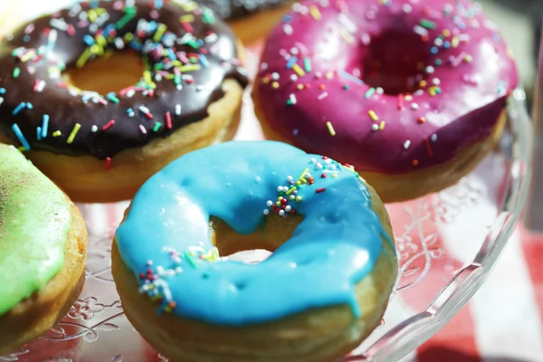 Donuts coloridos — Fotografia de Stock