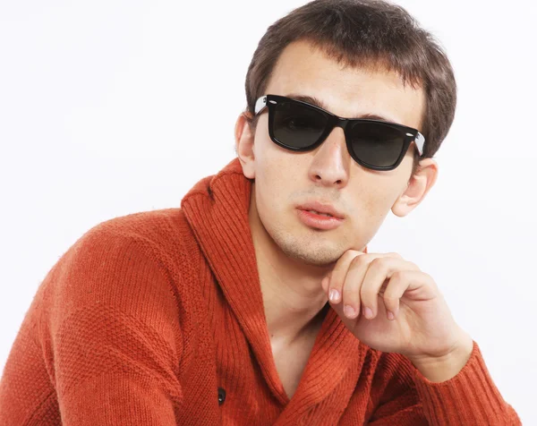 Young model wearing sunglasses — Stock Photo, Image