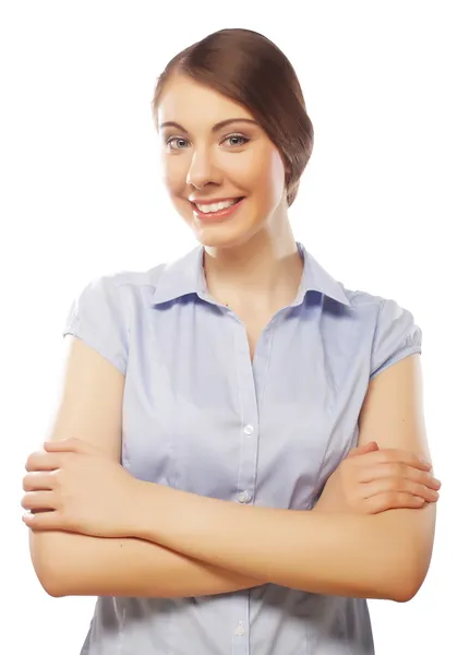 Portrait of young business woman — Stock Photo, Image