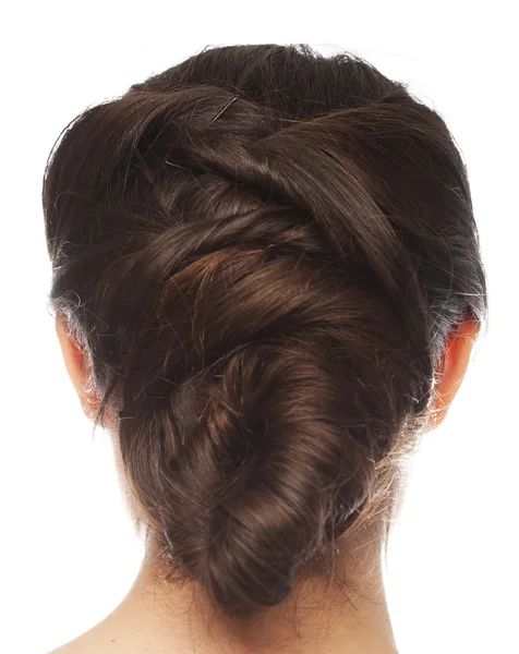 Stylish hairstyle — Stock Photo, Image