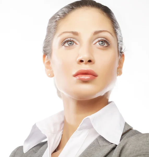 Mulher de negócios close up — Fotografia de Stock