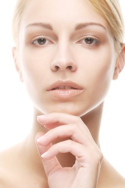 Güzel kadın model.