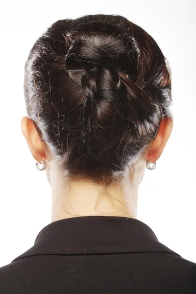 Stylish hairstyle — Stock Photo, Image