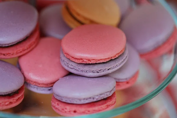 Traditionelle französische Macarons — Stockfoto