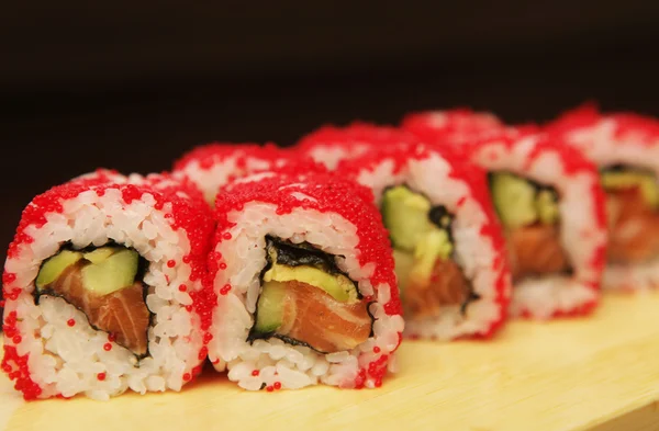 Verse en smakelijke sushi — Stockfoto