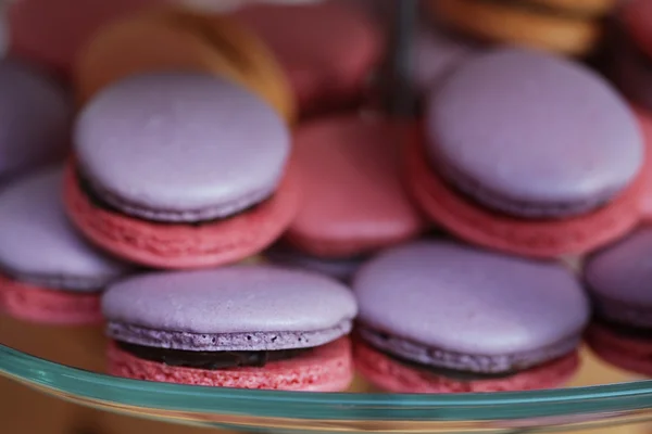 Macarons français traditionnels — Photo