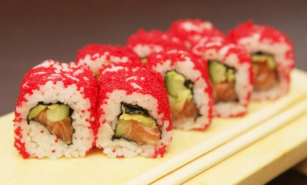 Verse en smakelijke sushi — Stockfoto