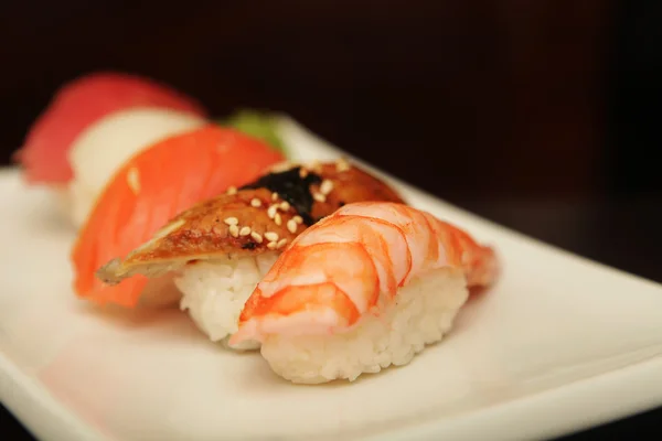 Sushi on the plate — Stock Photo, Image