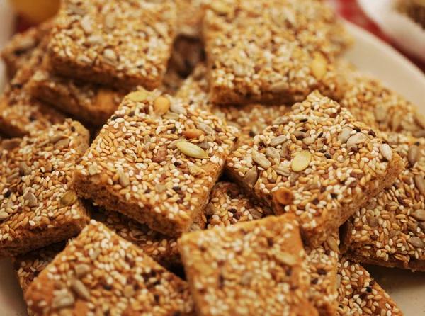 Homemade almond cookies — Stock Photo, Image