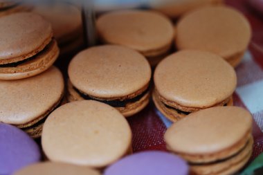 geleneksel Fransız macarons