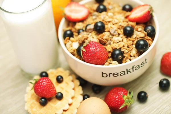 Bra frukost — Stockfoto