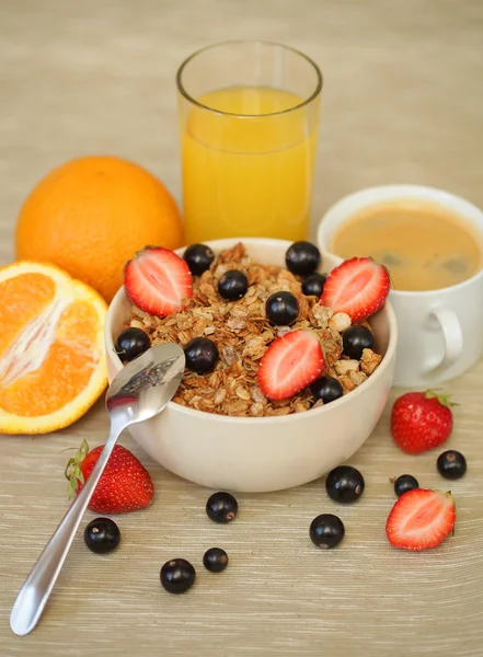 Buen desayuno. — Foto de Stock