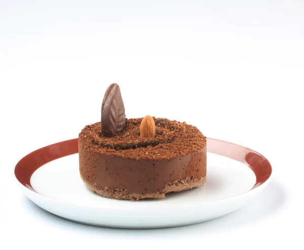 Torta al cioccolato fondente — Foto Stock