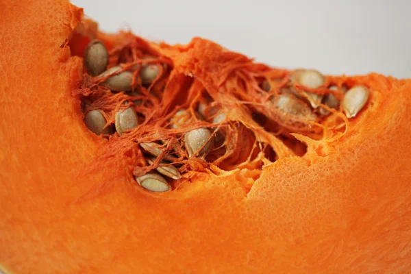 Closeup of pumpkin piece — Stock Photo, Image