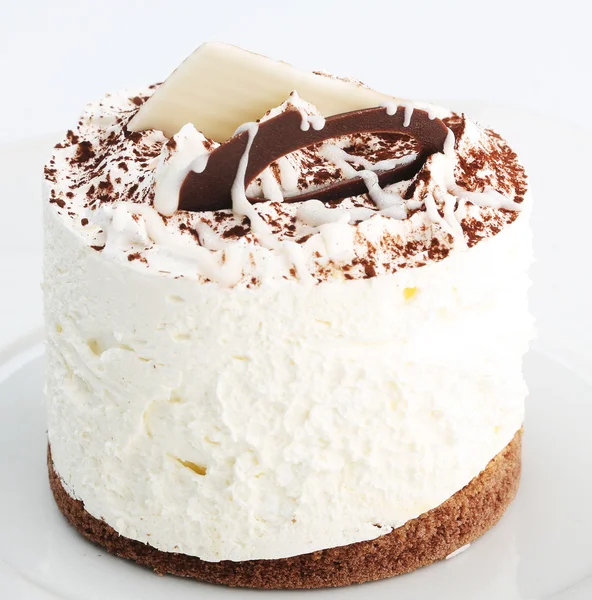 Άσπρο κέικ — Φωτογραφία Αρχείου