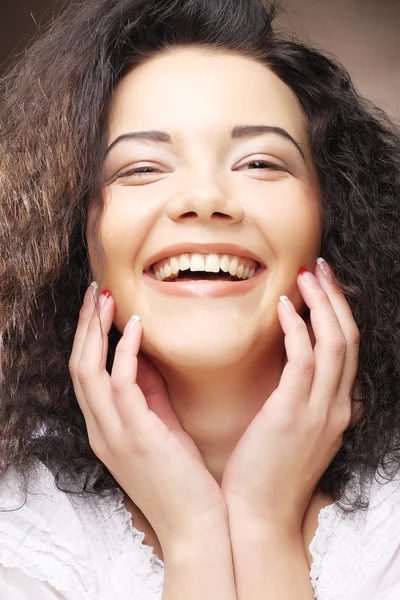 Portrait de beauté. Cheveux bouclés — Photo