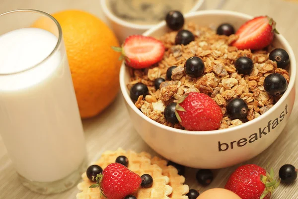 Buen desayuno. — Foto de Stock