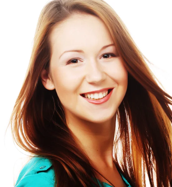 Caucasian smiling woman — Stock Photo, Image