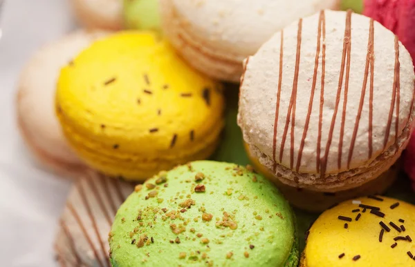 Gustos macaroon colorat — Fotografie, imagine de stoc