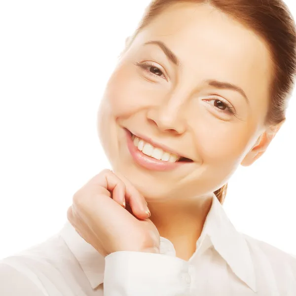 Retrato de una mujer hermosa —  Fotos de Stock