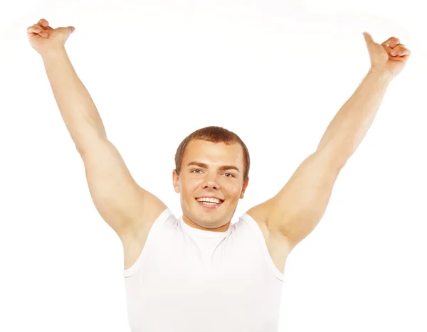 Retrato de un joven guapo — Foto de Stock