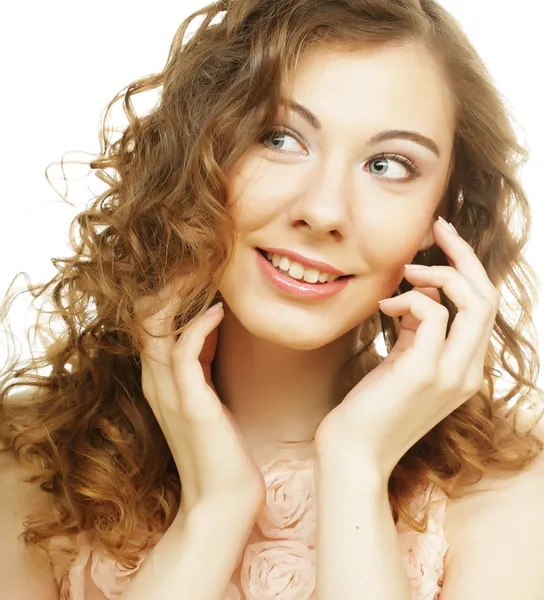 Young happy woman — Stock Photo, Image