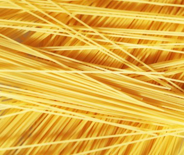 tüm arka plan olarak pişmemiş makarna