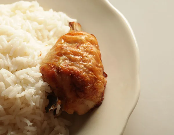 Arroz con chiken — Foto de Stock