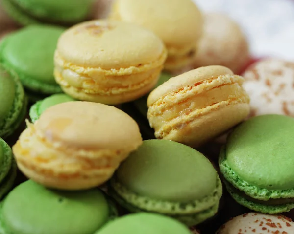 Macarons français traditionnels — Photo