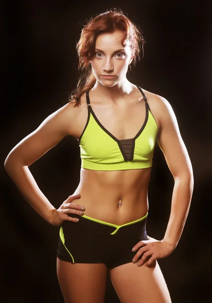 Young fitness woman — Stock Photo, Image