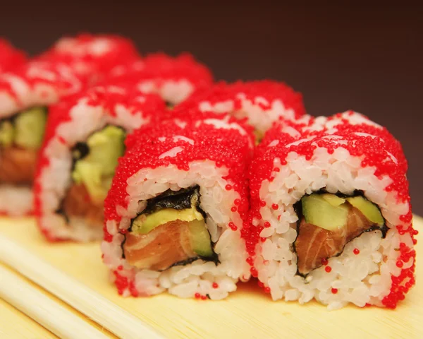 Verse en smakelijke sushi — Stockfoto