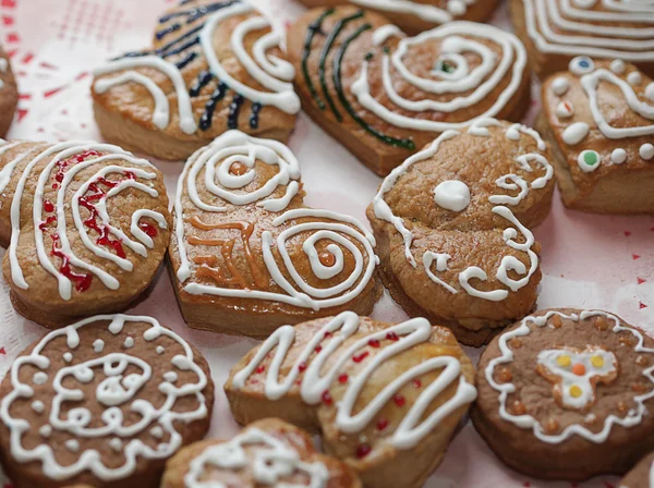 Varoius domácí perník cookies — Stock fotografie