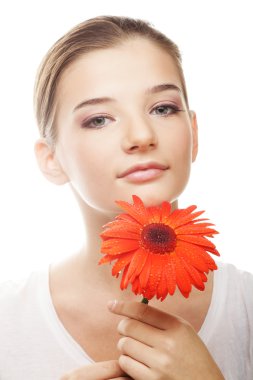 parlak gerber kadınla