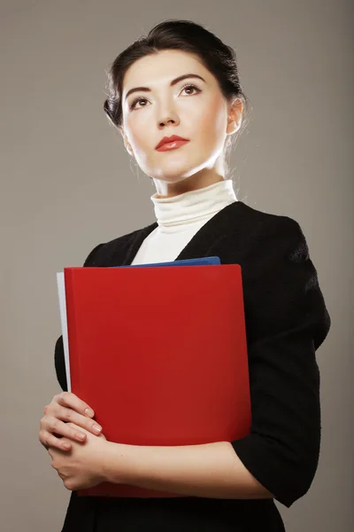 Retrato de una joven empresaria —  Fotos de Stock