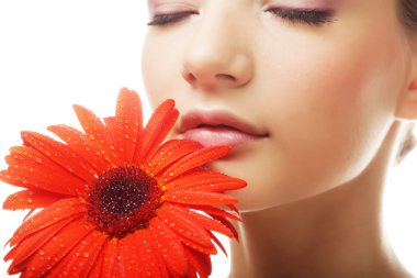 parlak gerber kadınla