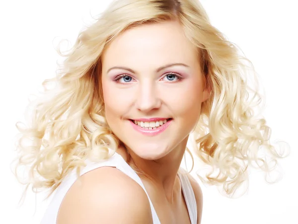 Spotless young blond woman — Stock Photo, Image