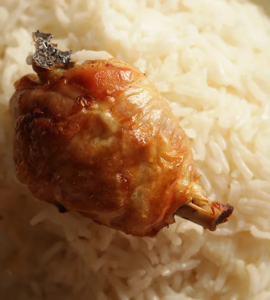 Arroz con chiken —  Fotos de Stock