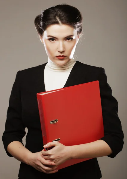 Retrato de una joven empresaria —  Fotos de Stock