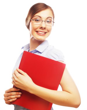 gülümseyen gözlük takan öğrenci