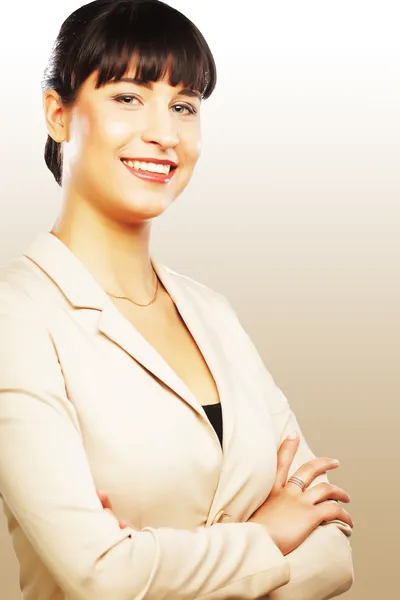 Portrait of young business woman — Stock Photo, Image