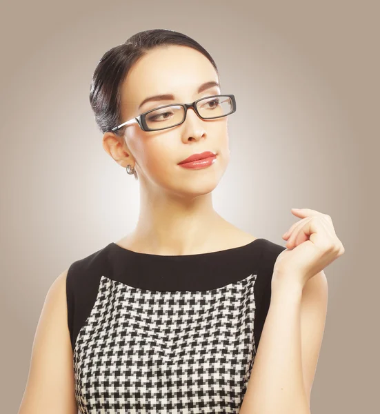 Retrato de una joven empresaria — Foto de Stock