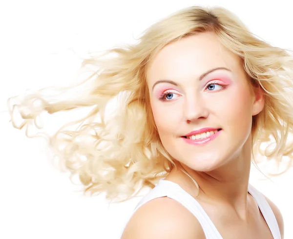 Spotless young blond woman — Stock Photo, Image