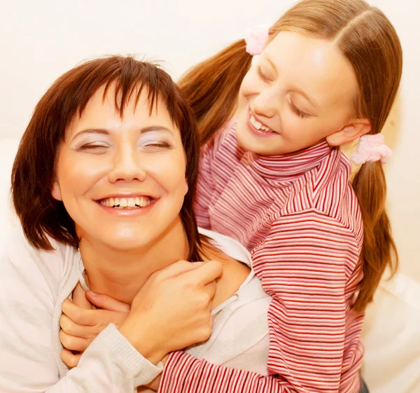 Haapy familj — Stockfoto