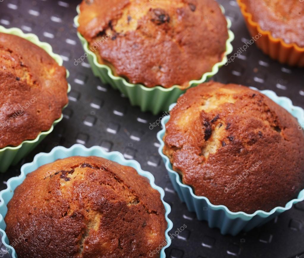 Muffins — Stock Photo © juice_team 44325231