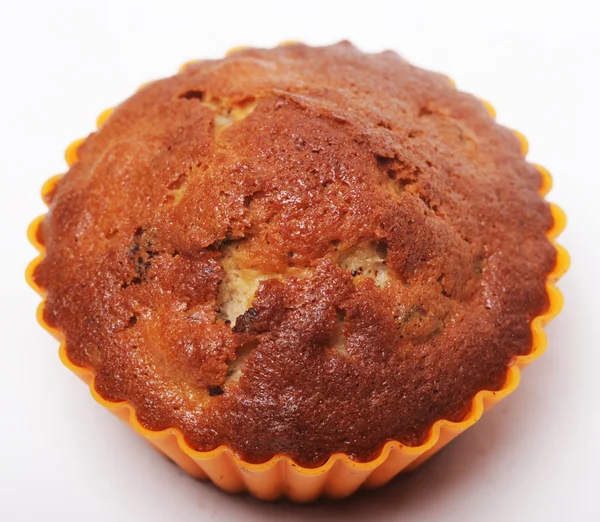 Muffin aislado en blanco — Foto de Stock