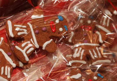 gülümseyen gingerbread mens