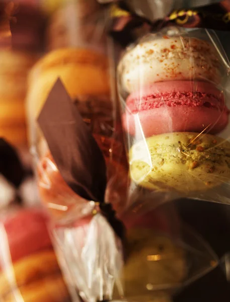 Macaroon, desert francez — Fotografie, imagine de stoc